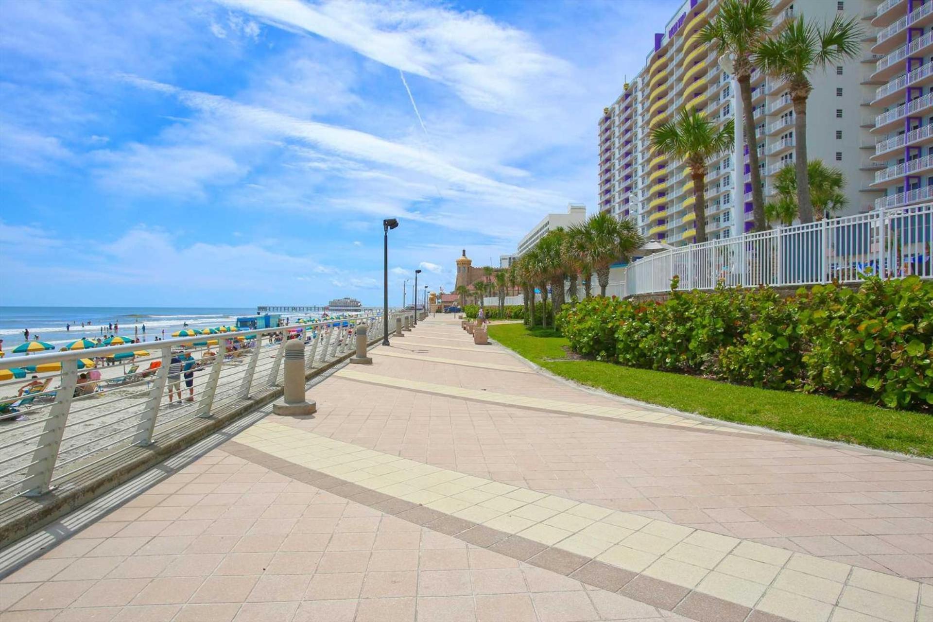 Luxury 11Th Floor 1 Bedroom Condo Direct Oceanfront Wyndham Ocean Walk Resort Daytona Beach | 1107 Extérieur photo